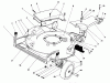 Toro 20322 - Lawnmower, 1992 (2000001-2999999) Spareparts HOUSING ASSEMBLY