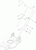 Toro 20323 - 20" Mulching/Rear Bagging Lawn Mower, 2011 (311000001-311999999) Spareparts HANDLE ASSEMBLY