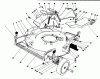 Toro 20325 - Lawnmower, 1992 (2000001-2999999) Spareparts HOUSING ASSEMBLY