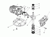 Toro 20326 - Lawnmower, 1992 (2000001-2999999) Spareparts CRANK SHAFT ASSEMBLY (MODEL NO. 47PM1-1)