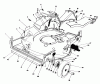 Toro 20328B - Lawnmower, 1992 (2000001-2999999) Spareparts HOUSING ASSEMBLY