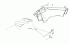 Toro 20328B - Lawnmower, 1992 (2000001-2999999) Spareparts SIDE DISCHARGE CHUTE MODEL NO. 59110 (OPTIONAL)