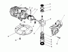 Toro 20329 - Lawnmower, 1992 (2000001-2999999) Spareparts CRANK SHAFT ASSEMBLY (ENGINE MODEL NO. 47PM1-1)(SERIAL NO. 2005001 & UP)