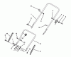 Toro 20432 - Lawnmower, 1993 (39000001-39999999) Spareparts HANDLE ASSEMBLY
