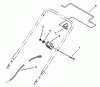 Toro 20433 - Lawnmower, 1993 (39000001-39999999) Spareparts BRAKE CONTROL ASSEMBLY