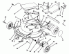 Toro 20439 - Lawnmower, 1993 (39000001-39999999) Spareparts HOUSING ASSEMBLY