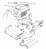 Toro 20439 - Lawnmower, 1994 (49000001-49999999) Spareparts ENGINE ASSEMBLY