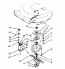 Toro 20439WF - Lawnmower, 1993 (39000001-39999999) Spareparts BLADE BRAKE CLUTCH ASSEMBLY