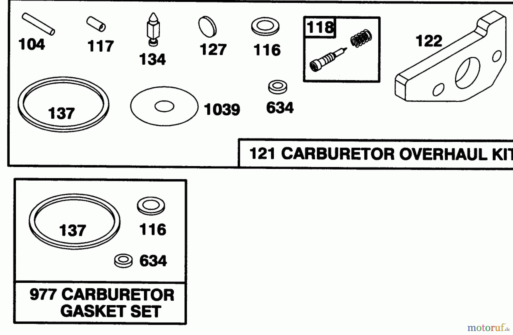  Toro Neu Mowers, Walk-Behind Seite 1 20439WF - Toro Lawnmower, 1993 (39000001-39999999) ENGINE GTS-150 #6