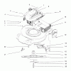 Toro 20453 - Lawnmower, 1996 (6900001-6999999) Spareparts ENGINE ASSEMBLY #2