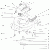 Toro 20449 - Lawnmower, 1997 (7900001-7999999) Spareparts ENGINE ASSEMBLY
