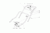 Toro 20456 - Lawnmower, 1976 (6000001-6999999) Spareparts HANDLE ASSEMBLY