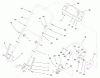 Toro 20465 - Super Recycler Mower, 1997 (790000001-799999999) Spareparts HANDLE ASSEMBLY