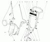 Toro 20474 - Guardian Lawnmower, 1975 (5000001-5999999) Spareparts HANDLE ASSEMBLY MODEL NO. 21610