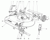 Toro 20474 - Guardian Lawnmower, 1975 (5000001-5999999) Spareparts HOUSING ASSEMBLY MODEL NO. 21610 AND 21711
