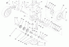 Toro 20474 - Super Recycler Lawnmower, 1996 (6900001-6999999) Spareparts GEAR CASE ASSEMBLY