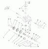 Toro 20478 - Super Recycler Lawnmower, 1997 (7900001-7999999) Spareparts GEAR CASE ASSEMBLY