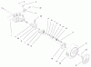 Toro 20483 - Lawnmower, 1997 (790000001-799999999) Spareparts REAR AXLE ASSEMBLY
