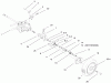 Toro 20487 (SR-21OSBB) - Super Recycler Mower, SR-21OSBB, 1998 (8900001-8999999) Spareparts REAR AXLE ASSEMBLY