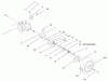 Toro 20487 (SR-21OSBB) - Super Recycler Mower, SR-21OSBB, 1999 (9900001-9999999) Spareparts REAR AXLE ASSEMBLY