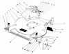 Toro 20511 - Lawnmower, 1989 (9000001-9999999) Spareparts HOUSING ASSEMBLY (USED ON UNITS WITH SERIAL NOW 9005568 THRU 9018484)