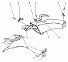 Toro 20522C - Lawnmower, 1987 (7000001-7999999) Spareparts SIDE DISCHARGE CHUTE MODEL NO. 59110 (OPTIONAL)