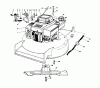 Toro 20526 - Lawnmower, 1988 (8000001-8999999) Spareparts ENGINE ASSEMBLY