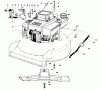 Toro 20526C - Lawnmower, 1987 (7000001-7999999) Spareparts ENGINE ASSEMBLY (MODEL NO. VMG6) #1