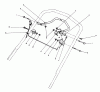 Toro 20526C - Lawnmower, 1989 (9000001-9999999) Spareparts CONTROL ASSEMBLY