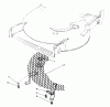 Toro 20526C - Lawnmower, 1989 (9000001-9999999) Spareparts LEAF SHREDDER KIT MODEL NO. 59157 (OPTIONAL)