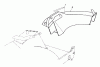 Toro 20526C - Lawnmower, 1989 (9000001-9999999) Spareparts SIDE DISCHARGE CHUTE MODEL NO. 59168 (OPTIONAL)