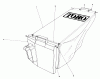 Toro 20560 - Lawnmower, 1983 (3000001-3999999) Spareparts GRASS BAG ASSEMBLY NO. 11-4949