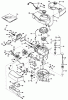 Toro 20562 - Lawnmower, 1977 (7000001-7999999) Spareparts ENGINE TECUMSEH MODEL NO. TNT 100-10048A (MODEL NO. 20673)