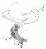 Toro 20563 - Lawnmower, 1990 (0000001-0999999) Spareparts LEAF SHREDDER KIT MODEL NO. 59157