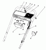 Toro 20574 - Lawnmower, 1985 (5000001-5999999) Spareparts CONTROL PANEL ASSEMBLY