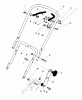 Toro 20574 - Lawnmower, 1987 (7000001-7999999) Spareparts HANDLE ASSEMBLY