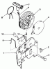 Toro 20577 - Lawnmower, 1985 (5000001-5999999) Spareparts STARTER ASSEMBLY NO. 590532