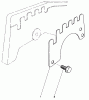 Toro 20581 - Lawnmower, 1983 (3000001-3999999) Spareparts WEAR PLATE KIT NO. 44-5530 (OPTIONAL)