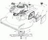 Toro 20581 - Lawnmower, 1985 (5000001-5999999) Spareparts ENGINE ASSEMBLY