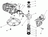 Toro 20581 - Lawnmower, 1986 (6000001-6999999) Spareparts CRANKSHAFT ASSEMBLY