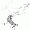 Toro 20581 - Lawnmower, 1986 (6000001-6999999) Spareparts LEAF SHREDDER KIT MODEL NO. 59157 (OPTIONAL)