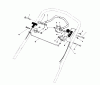 Toro 20581 - Lawnmower, 1987 (7000001-7999999) Spareparts CONTROL ASSEMBLY