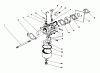 Toro 20581 - Lawnmower, 1988 (8000001-8999999) Spareparts CARBURETOR ASSEMBLY (ENGINE MODEL NO. 47PH7)