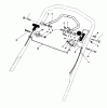 Toro 20581 - Lawnmower, 1988 (8000001-8999999) Spareparts CONTROL ASSEMBLY