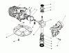 Toro 20581 - Lawnmower, 1988 (8000001-8999999) Spareparts ENGINE ASSEMBLY (ENGINE MODEL NO. 47PH7)