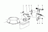 Toro 20581C - Lawnmower, 1988 (8000001-8999999) Spareparts BRAKE ASSEMBLY