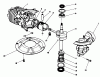 Toro 20582C - Lawnmower, 1986 (6000001-6999999) Spareparts CRANKSHAFT ASSEMBLY