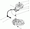 Toro 20582C - Lawnmower, 1986 (6000001-6999999) Spareparts FLYWHEEL & MAGNETO ASSEMBLY