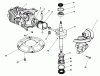 Toro 20584 - Lawnmower, 1984 (4000001-4999999) Spareparts CRANKSHAFT ASSEMBLY