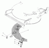 Toro 20584 - Lawnmower, 1984 (4000001-4999999) Spareparts LEAF SHREDDER KIT MODEL NO. 59157 (OPTIONAL)